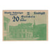 Banknot, Austria, Tradigist Prv. Martin Schweiger, Kaufmann, 20 Heller, Texte