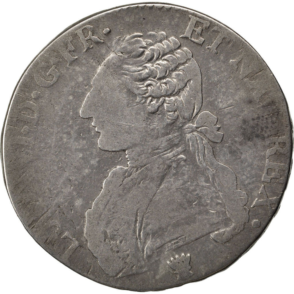 Coin, France, Louis XVI, Écu aux branches d'olivier, Ecu, 1779, Limoges