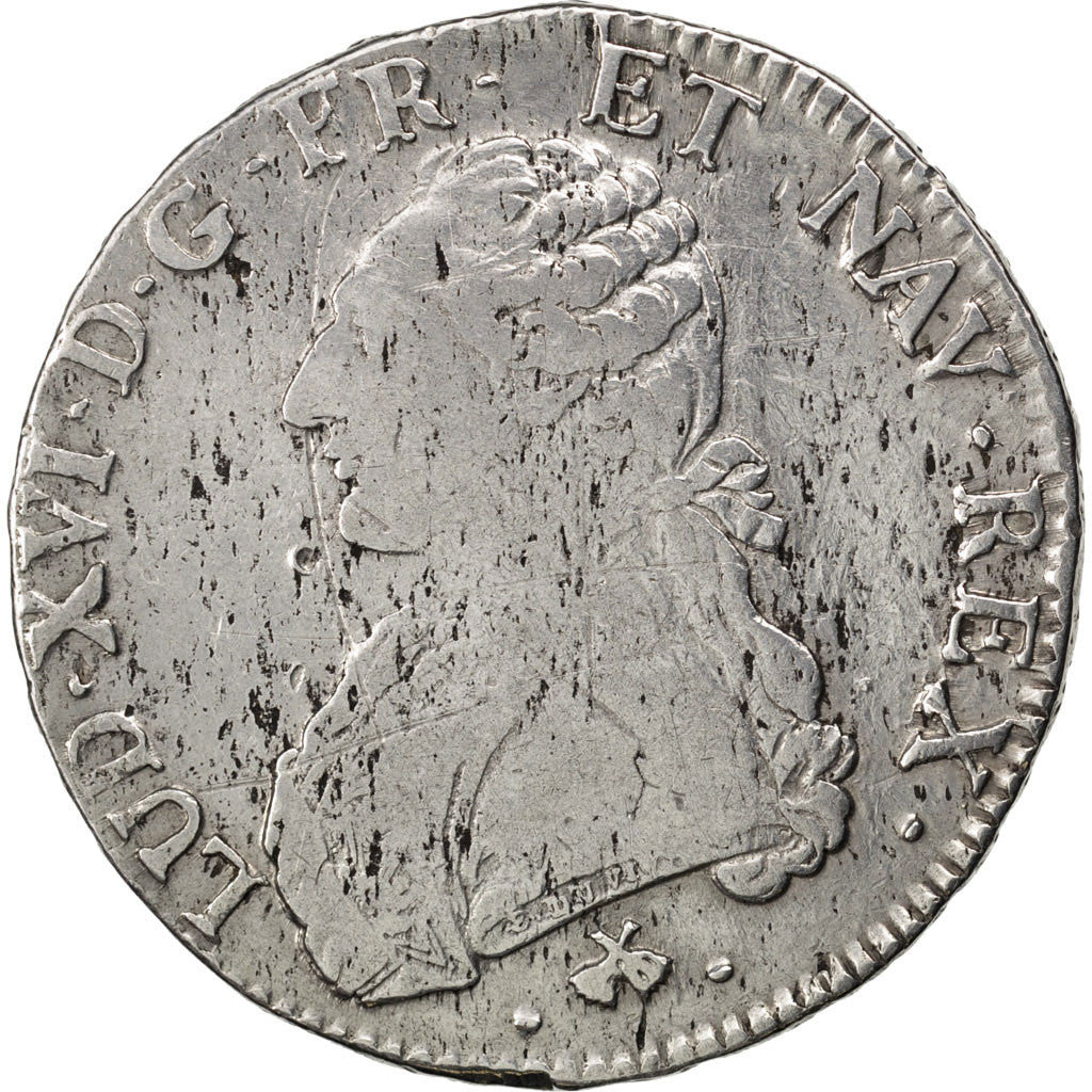 Louis XVI, Écu aux Branches d'Olivier, Bayonne