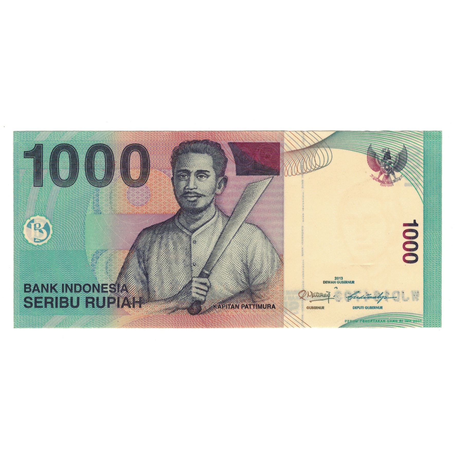 Banconote, Indonesia, 1000 Rupiah, 2000-, 2013, KM:141, SPL-