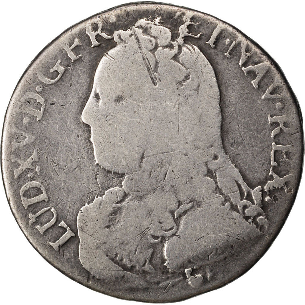 Coin, France, 1/5 Ecu, 1729, Aix en Provence, F(12-15), Silver, KM:482.24