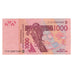 Banknote, West African States, 1000 Francs, 2003, AU(50-53)