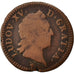 Monnaie, France, Louis XV, Sol à la vieille tête, Sol, 1770, Reims, TB