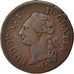 FRANCE, Sol ou sou, Sol, 1787, Lyon, KM #578.5, EF(40-45), Copper, Gadoury...