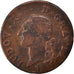 FRANCE, Sol ou sou, Sol, 1785, La Rochelle, KM #578.6, F(12-15), Copper,...