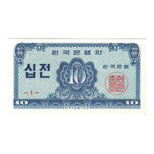 Banknote, South Korea, 10 Jeon, 1962, Undated (1962), KM:28a, UNC(63)