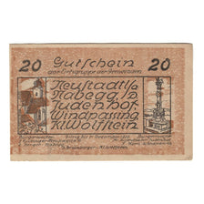 Banknote, Austria, Neustadtl Nabegg Judenhof Windpassing Kl. Wolfstein N.Ö. 1