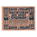 Billete, Austria, Gmunden O.Ö. Stadt, 10 Heller, bateau, 1920, 1920-03-31