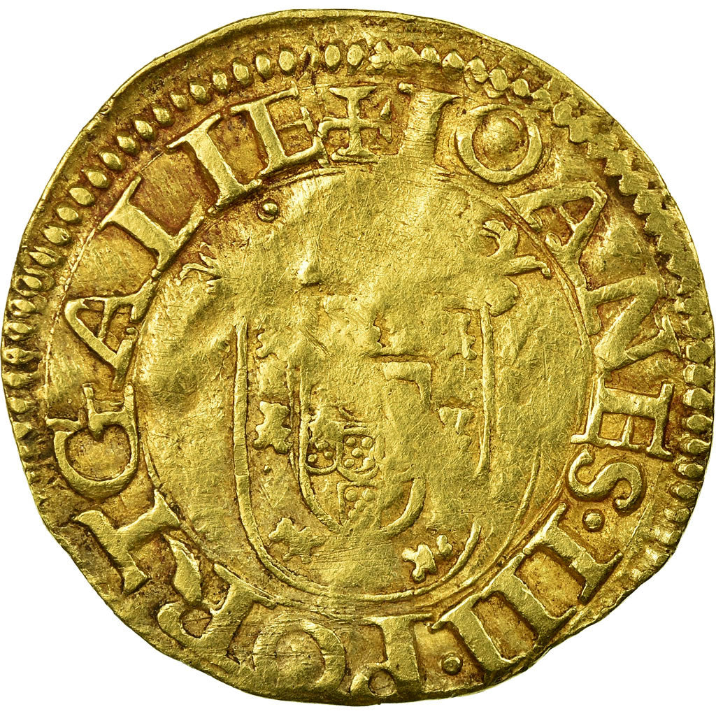 Coin, Portugal, Cruzado, Lisbon, VF(30-35), Gold