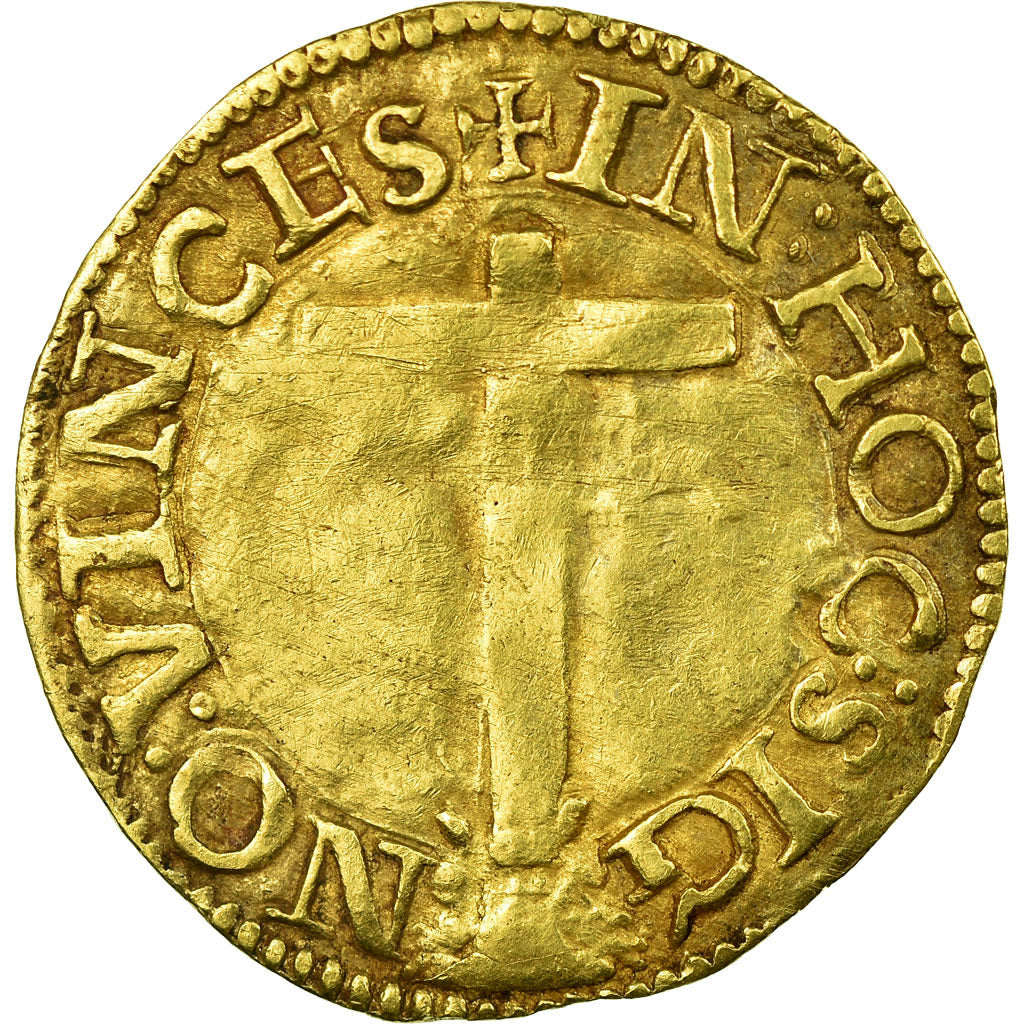 Coin, Portugal, Cruzado, Lisbon, VF(30-35), Gold