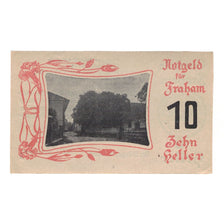 Banknote, Austria, Fraham O.Ö. Gemeinde, 10 Heller, texte 1, 1920, 1920-05-15