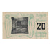 Banknote, Austria, Fraham O.Ö. Gemeinde, 20 Heller, Texte, 1920, 1920-05-15