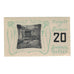 Banknote, Austria, Fraham O.Ö. Gemeinde, 20 Heller, texte 1, 1920, 1920-05-15