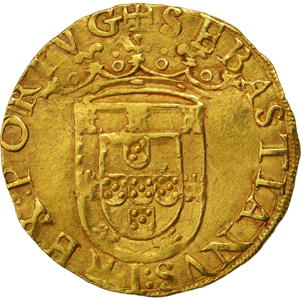 Moneta, Portogallo, Cruzado, Lisbon, BB, Oro