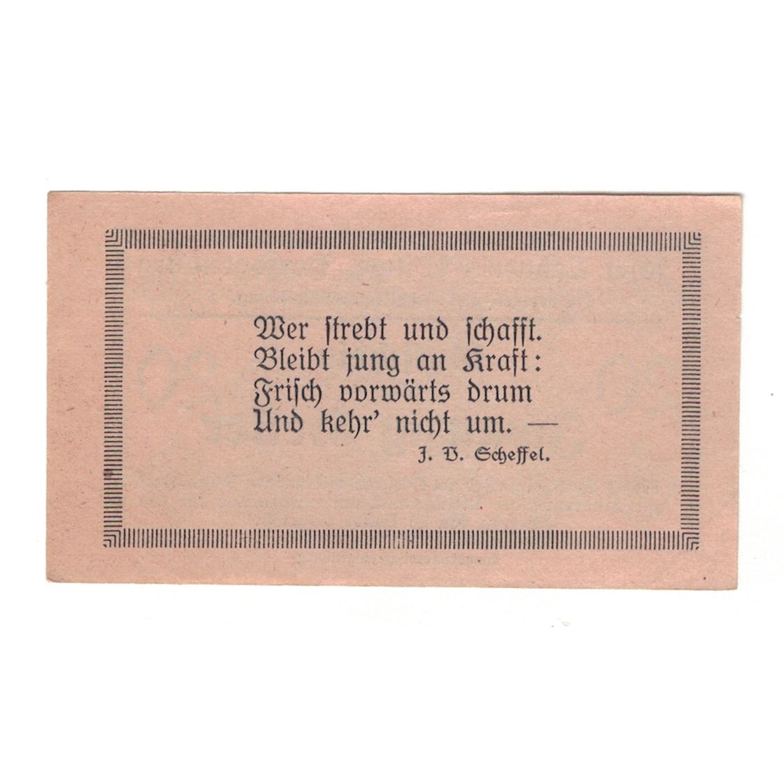 Banknote, Austria, Herzogenburg Prv. Josef Lehner's Witwe, 20 Heller, Texte