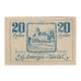 Banknote, Austria, St. Georgen und Tollet O.Ö. Gemeinden, 20 Heller, Texte