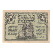Geldschein, Österreich, Petronell N.Ö. Marktgemeinde, 50 Heller, N.D, 1920