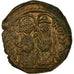 Coin, Justin II, Follis, Nicomedia, EF(40-45), Copper, Sear:369
