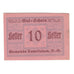 Biljet, Oostenrijk, Tumeltsham O.Ö. Gemeinde, 10 Heller, Texte, 1920
