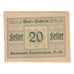 Billet, Autriche, Tumeltsham O.Ö. Gemeinde, 20 Heller, Texte, 1920, 1920-12-31
