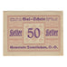 Billete, Austria, Tumeltsham O.Ö. Gemeinde, 50 Heller, Texte, 1920, 1920-12-31