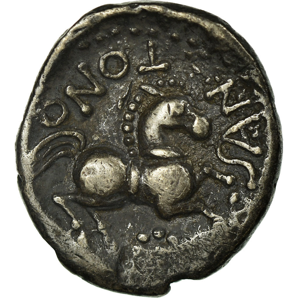 Moneta, Santones, Denarius, BB, Argento