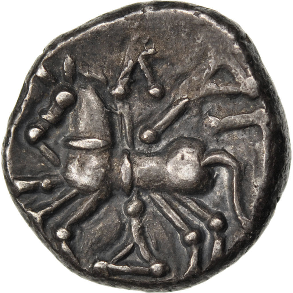 Lingones, Denarius, AU(50-53), Silver, 2.02