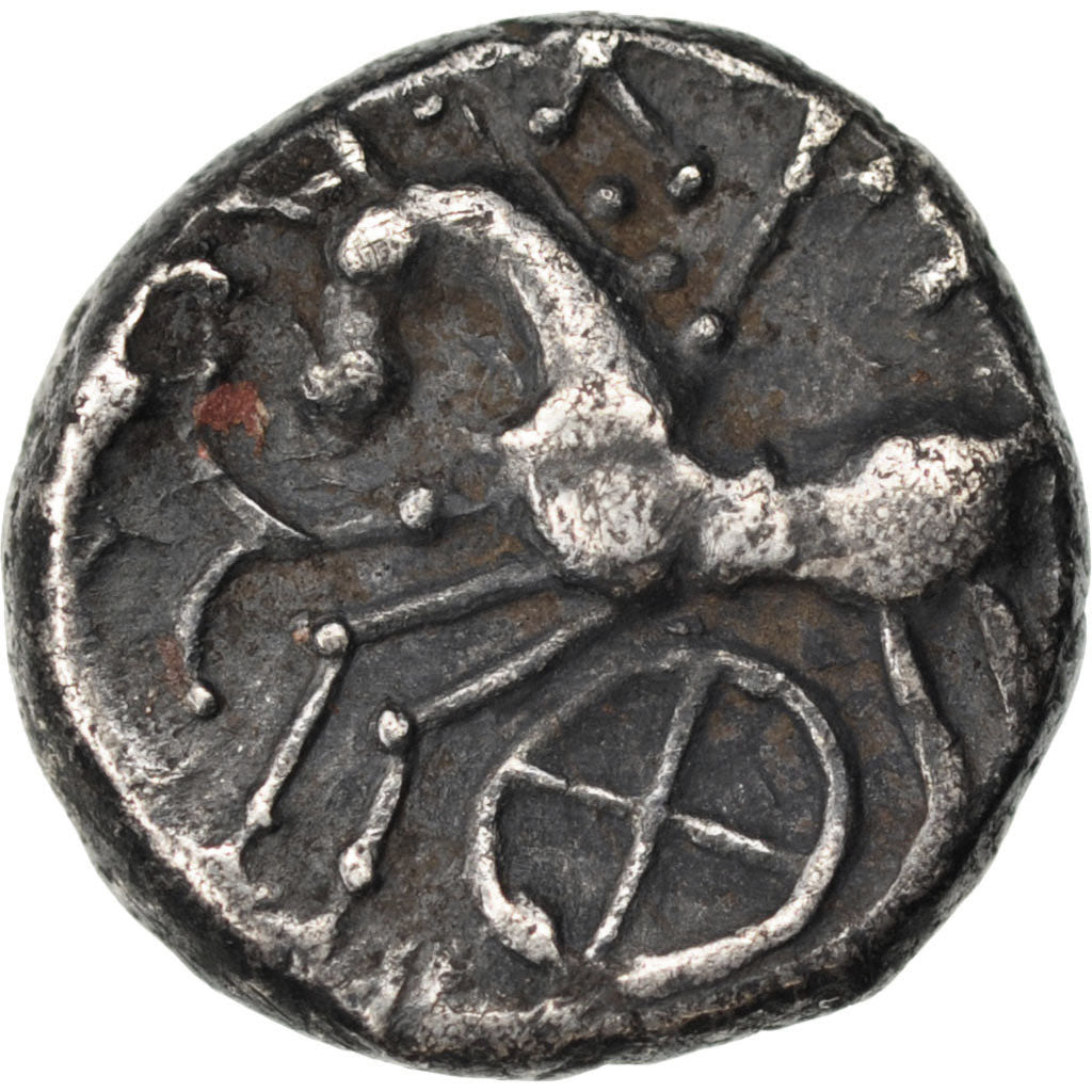 Lingones, Denarius, AU(50-53), Silver, Latour #8178 var., 1.98
