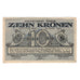 Banknote, Austria, Landkreis Tetschen-Bodenbach, 10 Kronen, Texte, 1919