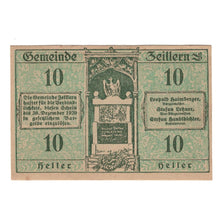 Banknote, Austria, Zeillern N.Ö. Gemeinde, 10 Heller, paysage 1, 1920