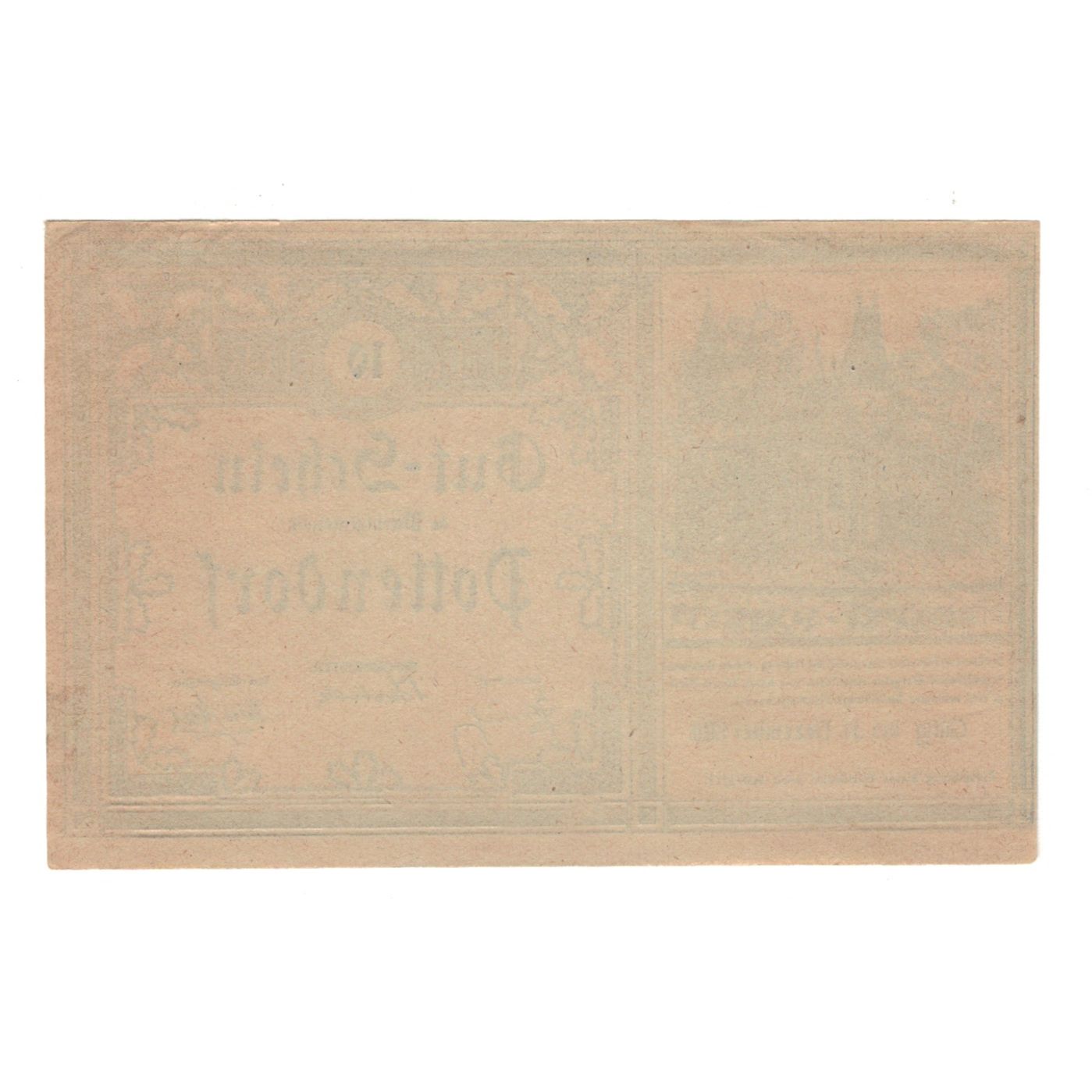 Banknote, Austria, Pottendorf Marktgemeinde, 10 Heller, N.D, 1920, 1920-12-31