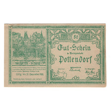 Banknote, Austria, Pottendorf Marktgemeinde, 50 Heller, N.D, 1920, 1920-12-31