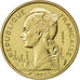 Coin, French Somaliland, 10 Francs, 1965, Paris, MS(63), Aluminum-Bronze
