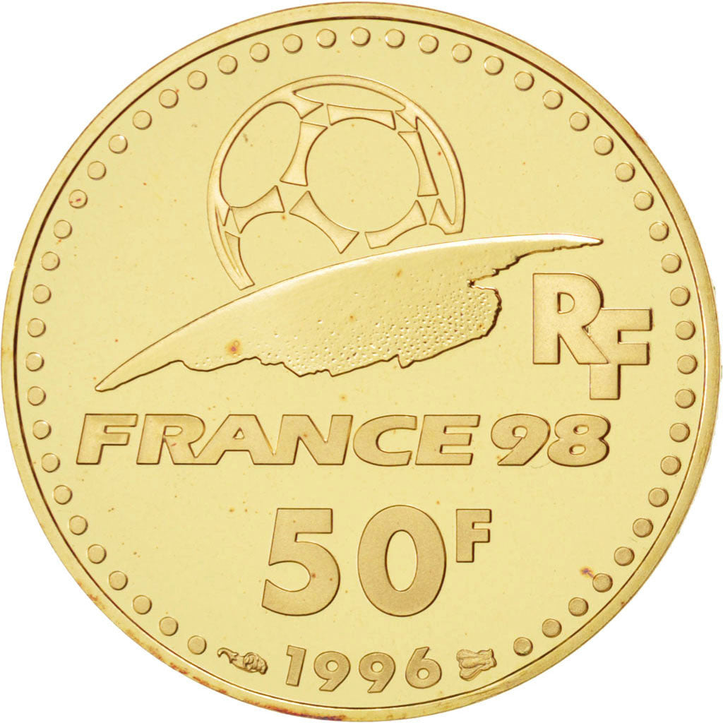 Banknote, France, 50 Francs, 1996, MS(65-70), Gold, KM:1145