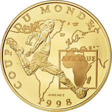 Munten, Frankrijk, 100 Francs, 1997, FDC, Goud, KM:1168