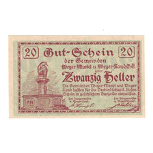 Banknote, Austria, Weyer Markt und Weyer Land O.Ö. Marktgemeinde und
