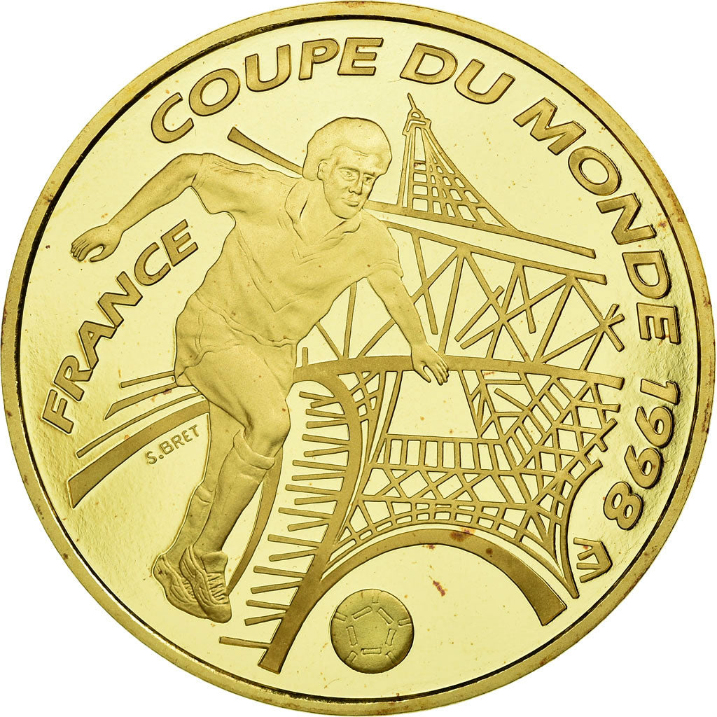 Coin, France, 100 Francs, 1996, MS(65-70), Gold, KM:1172