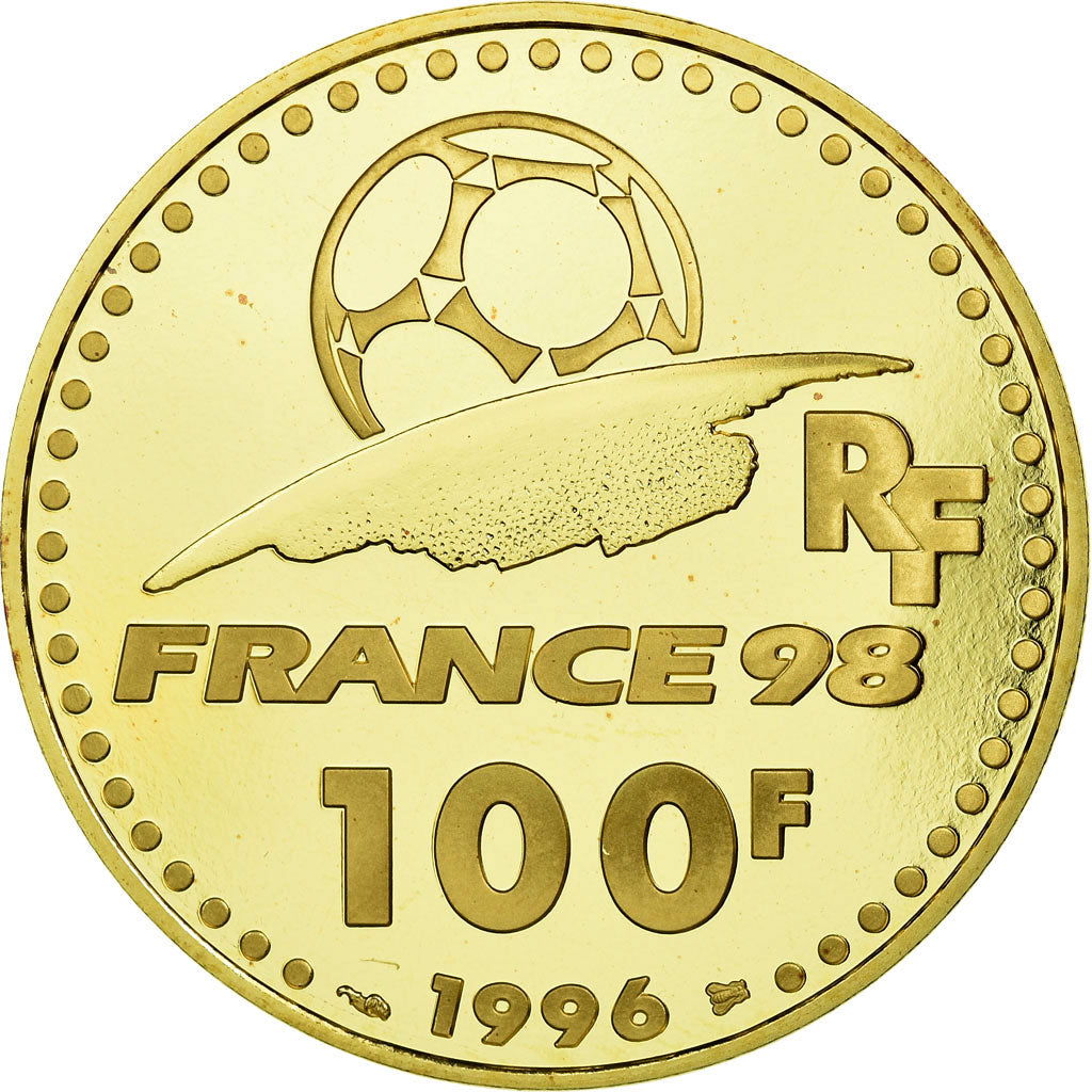 Coin, France, 100 Francs, 1996, MS(65-70), Gold, KM:1172