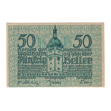 Banknote, Austria, Waidhofen An Der Ybbs N.Ö. Landgemeinde, 50 Heller, texte 1