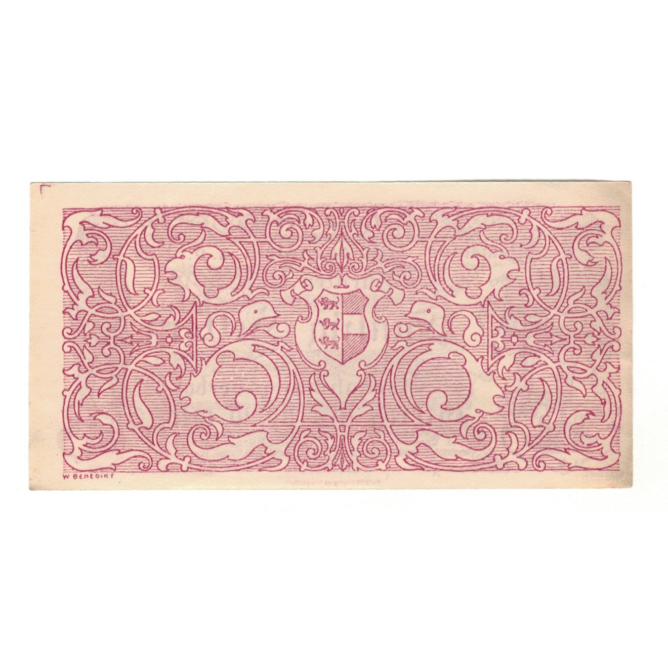 Billete, Austria, Weissenstein an der Drau Kärnten Gemeinde, 50 Heller, Blason