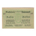Billet, Autriche, Blindenmarkt N.Ö. Gemeinde, 10 Heller, texte 1, 1920