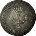 Moneta, Francia, Louis XV, Sol ou « sou » en billon, Sol, 1740, Dijon, BB