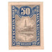 Billet, Autriche, Braunau am Inn O.Ö. Stadtgemeinde, 50 Heller, valeur faciale
