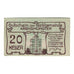 Banknote, Austria, Kremsmünster O.Ö. Marktgemeinde, 20 Heller, cochon, 1920