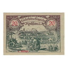 Geldschein, Österreich, Kirchham O.Ö. Marktgemeinde, 20 Heller, Texte, 1920