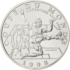 FRANCE, 10 Francs, 1997, KM #1161, MS(65-70), Silver, 22.20