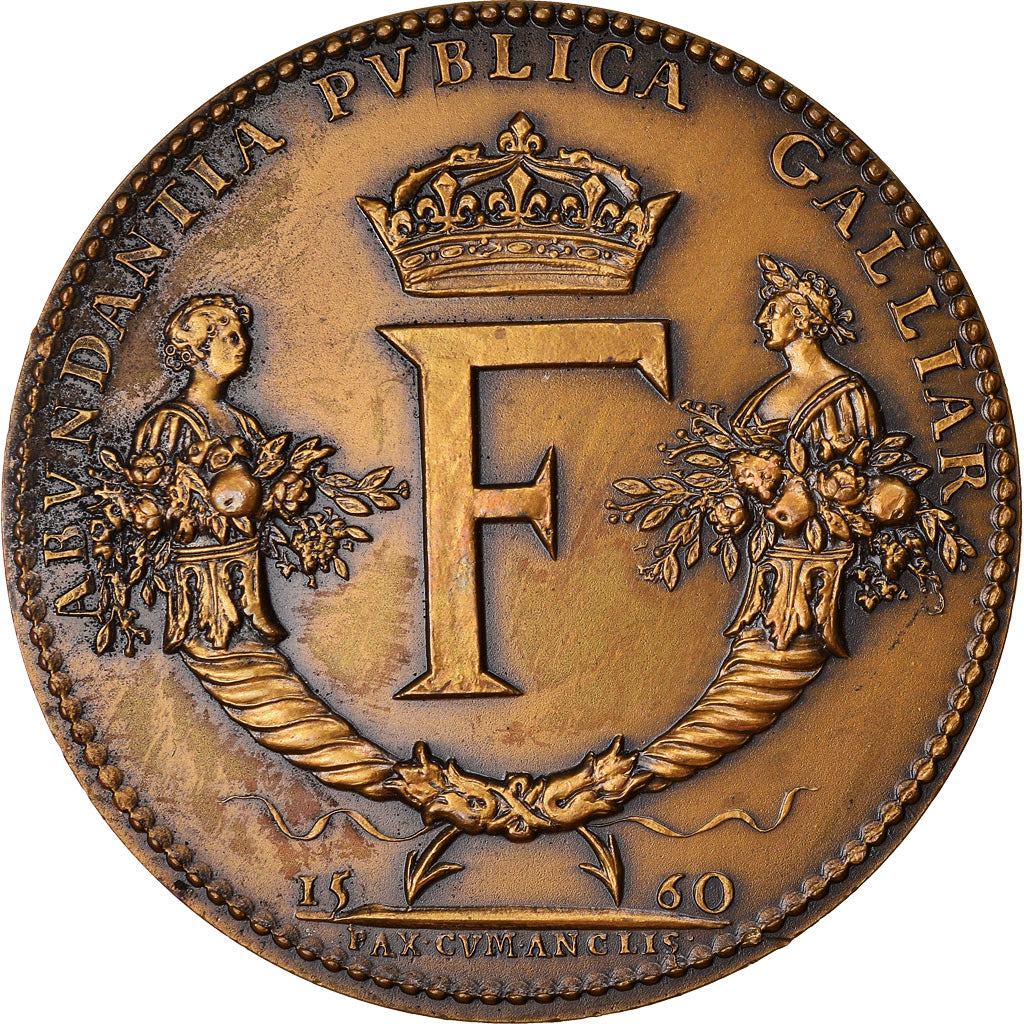 Frankrijk, Medaille, François II, Paix d'Edimbourg (1560), History, Restrike
