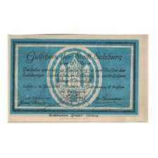 Banknote, Austria, Salzburg Sbg. Stadt, 20 Heller, batiment 1, 1920, AU(55-58)