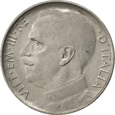 ITALY, 50 Centesimi, 1921, Rome, KM #61.2, EF(40-45), Nickel, 24, 5.90