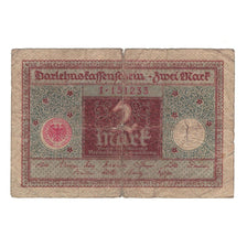 Billete, Alemania, Darlehnskassenschein (State Loan Currency Note), 2 Mark